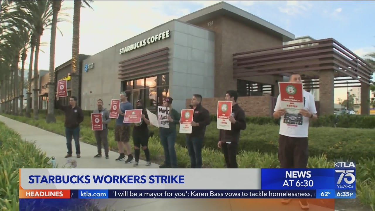 Starbucks workers strike