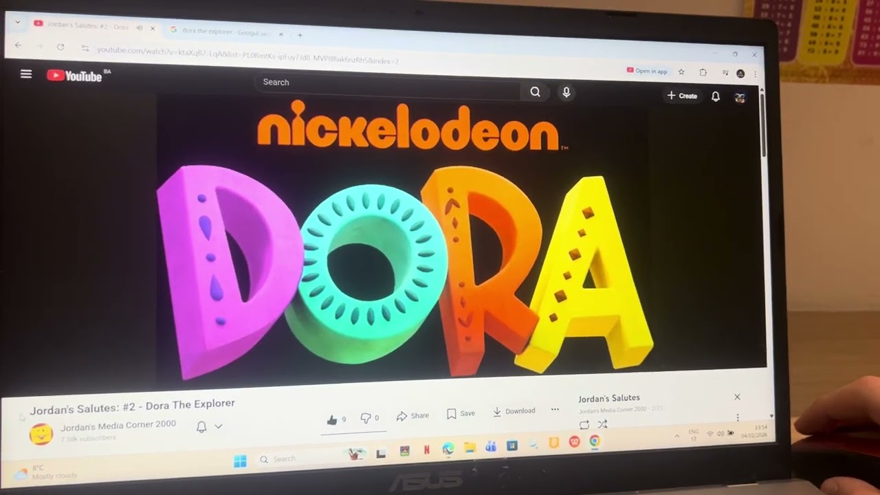 Approval On Jordan’s Media Corner 2000’s Salute On Dora The Explorer. Episode 63