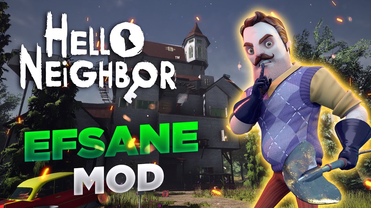 OYUN İÇİNDE YENİ BİR OYUN? | Hello Neighbor Mods [Türkçe] #252