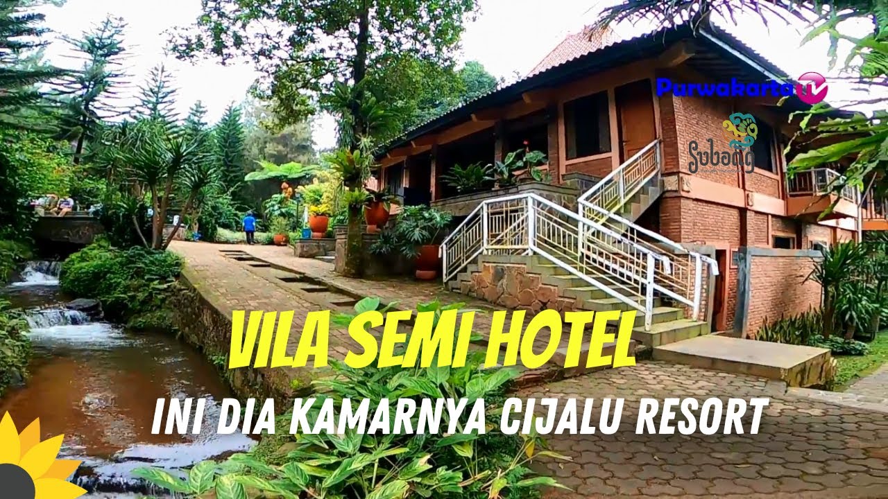 LIBURAN AKHIR TAHUN DISINI AJA ‼️ CIJALU RESORT CIPANCAR SUBANG VILA SEMI HOTEL