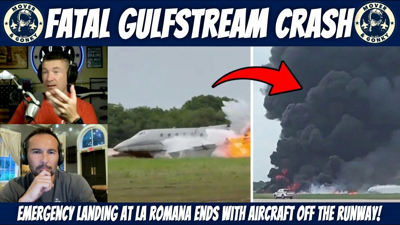 Emergency Landing Ends in Disaster - Gulfstream G200