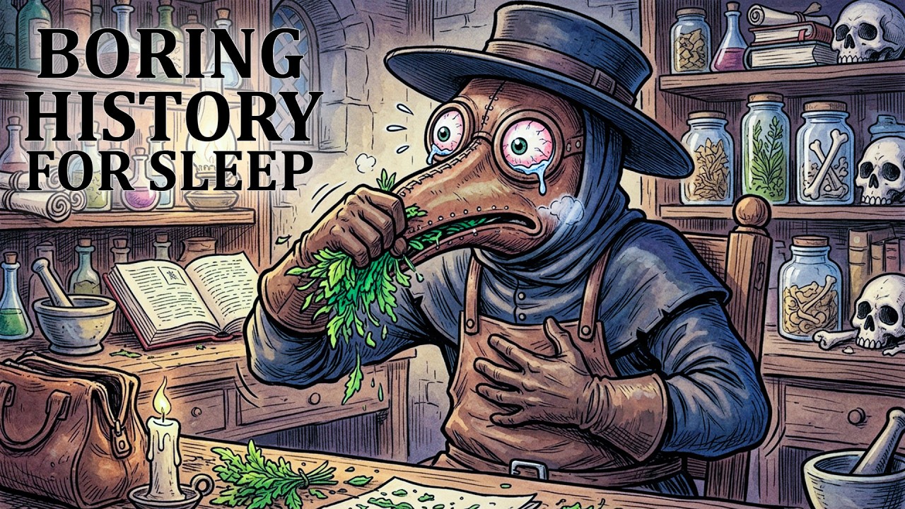 Medieval Plague Doctor's Cozy Winter Routine | Boring History for Sleep ASMR