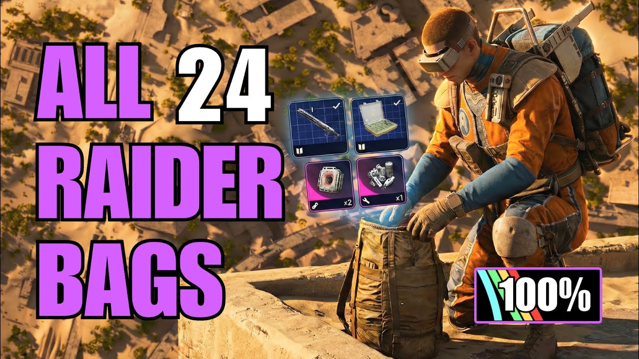 ARC Raiders &ndash; Все 24 места расположения сумок рейдеров на Захороненном городе (Полное руководство...