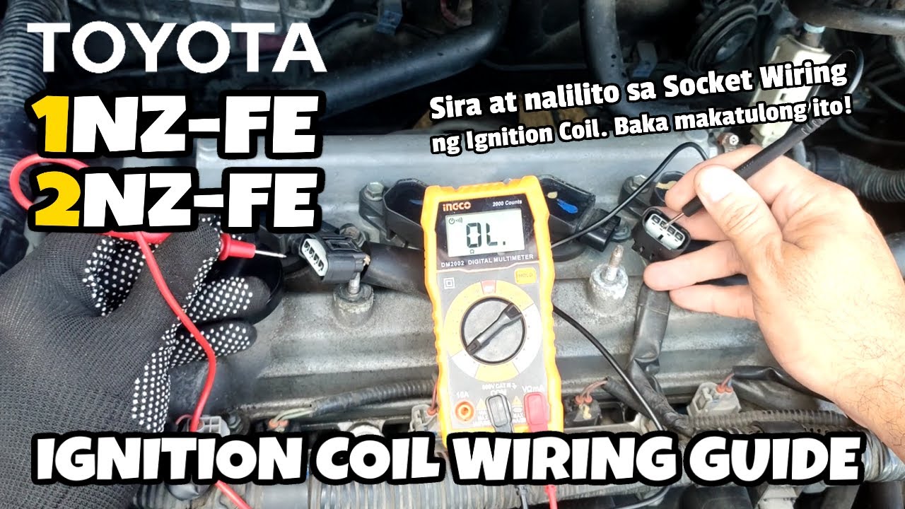 TOYOTA 1NZFE 2NZFE IGNITION COIL Socket Wiring Setup | Sira socket sa IGNITION COIL panoorin nyo to!