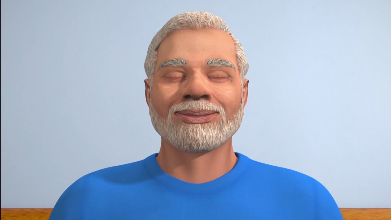 Meditation with Prime Minister Narendra Modi