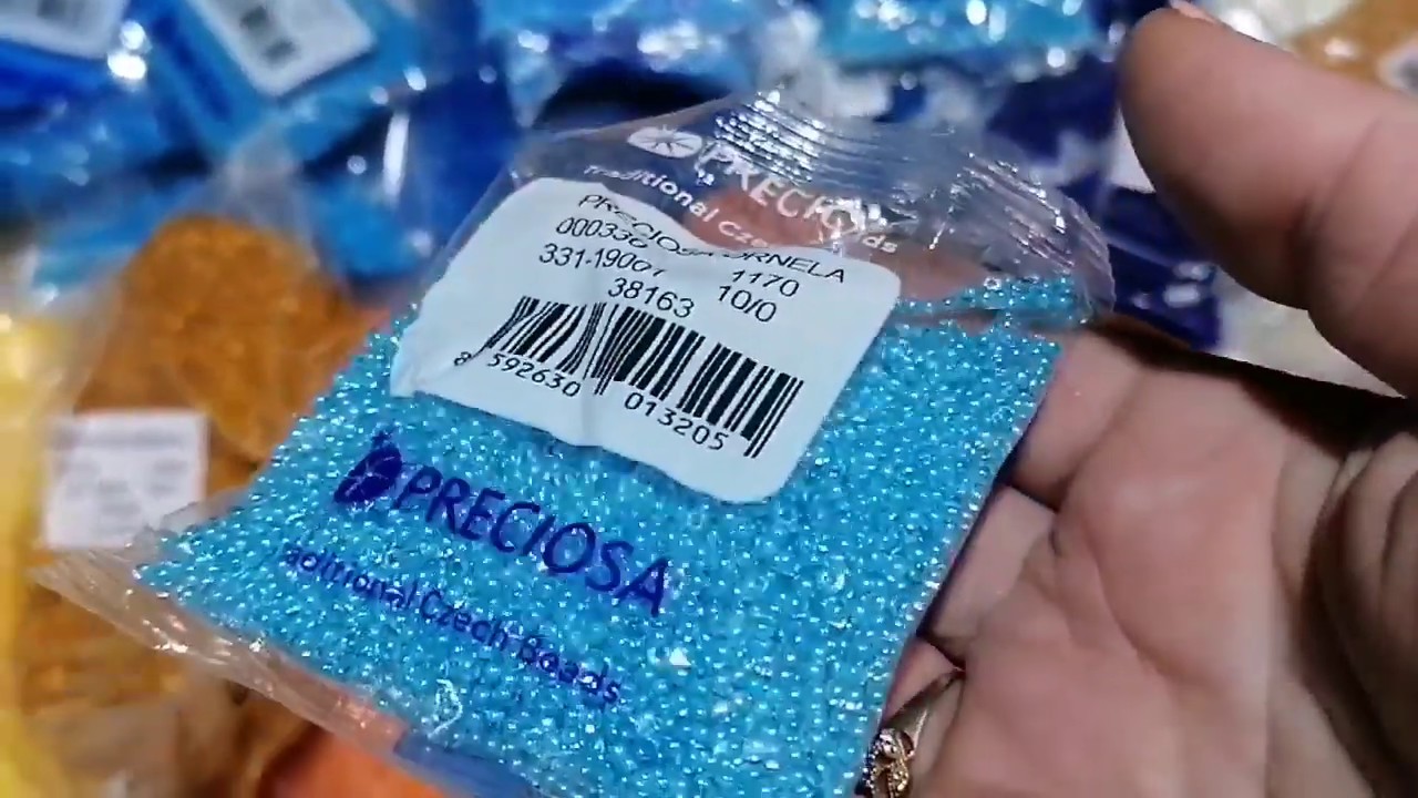Посылка с бисером Preciosa