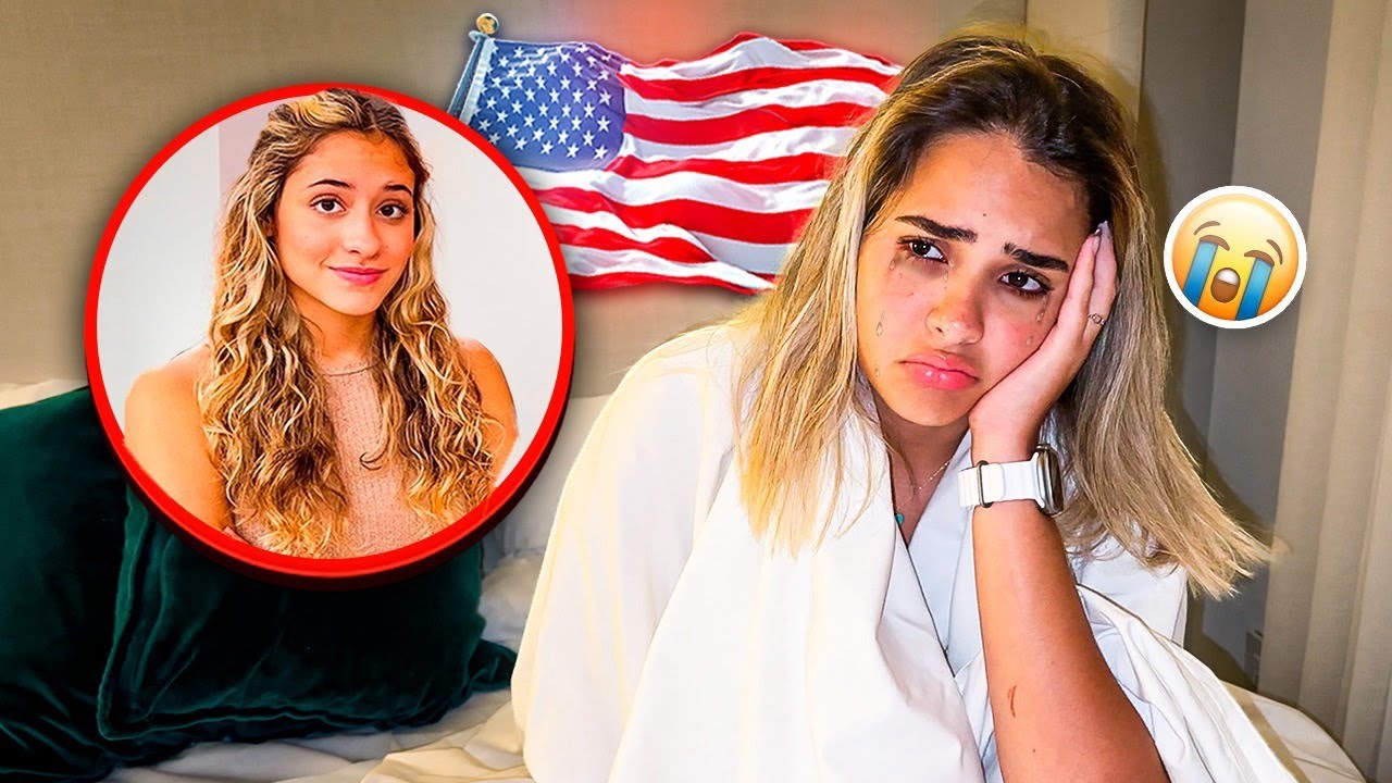 A LORRAYNE ESTÁ TRISTE POR QUE A MARIA NÃO VEIO PARA OS ESTADOS UNIDOS 😭😭😭