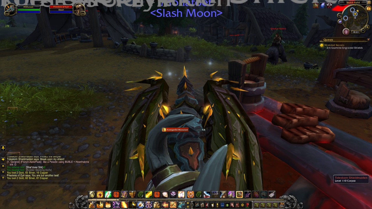 Legion Quest 434: Shielded Secrets (WoW, human, Paladin)