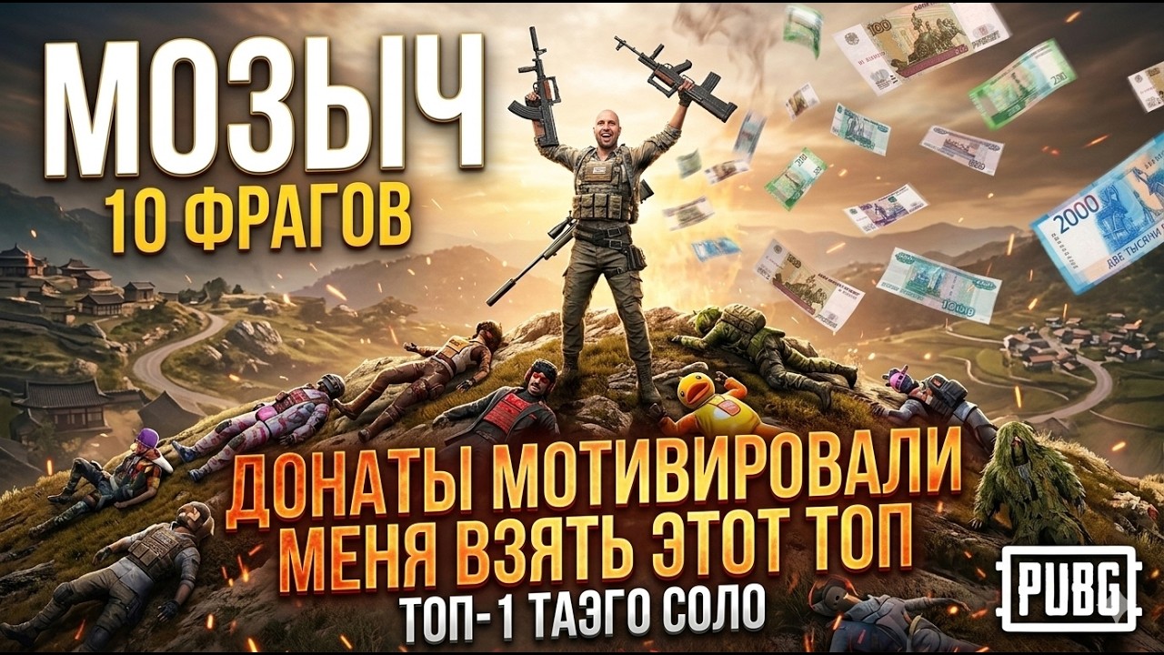 Меня закидывали донатами, поэтому права на ошибку не было, ТОП-1 под звуки хрустящих банкнот.