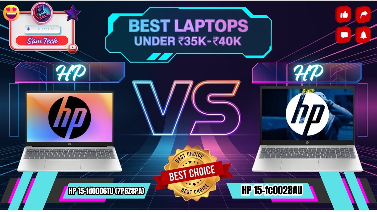 HP 15-fd0006TU VS HP 15-fc0028AU FULL COMPARISON | HP | Laptop