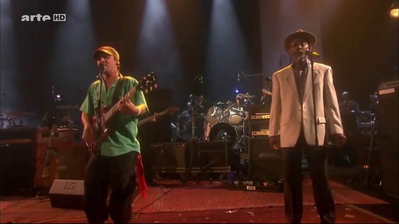 * Manu Chao & LKJ  (Linton Kwesi Johnson ) * - Politik Kills - Live HD - TV SHOW