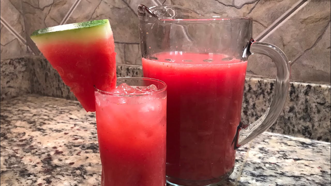 Watermelon & Strawberry Agua Fresca