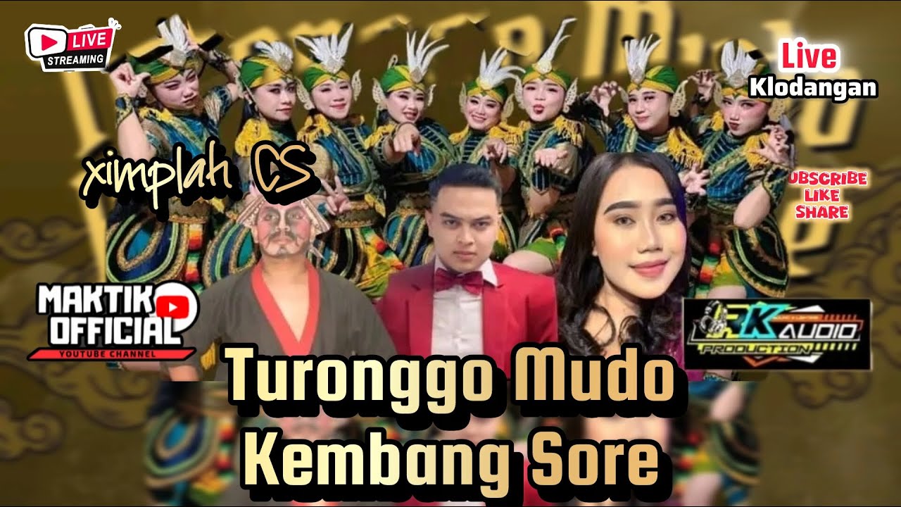 🔴 Live Jatilan Turonggo Mudo Kembang Sore Feat Ximplah CS #Live dari Klodangan