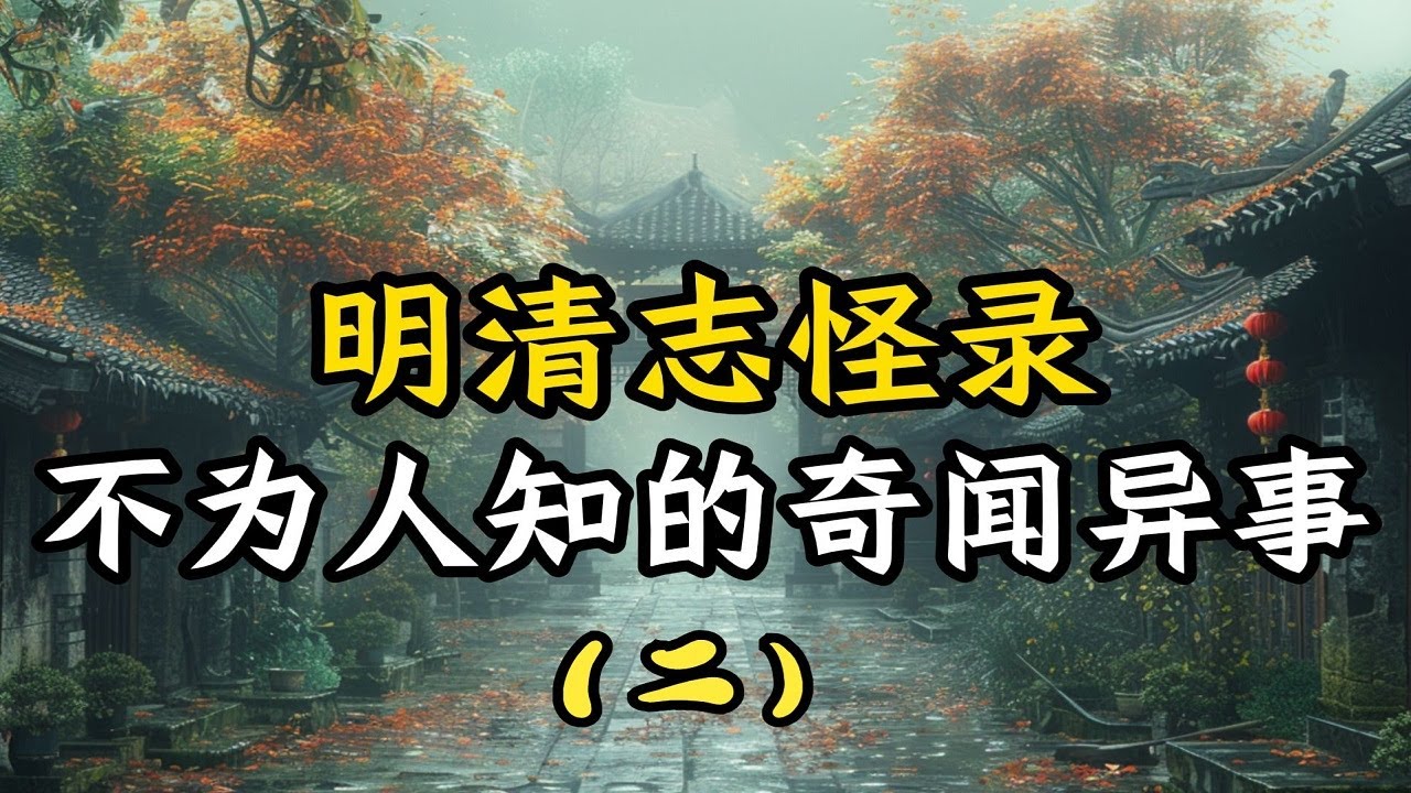 接着说说关于明清时期发生的那些不为人知的奇闻异事