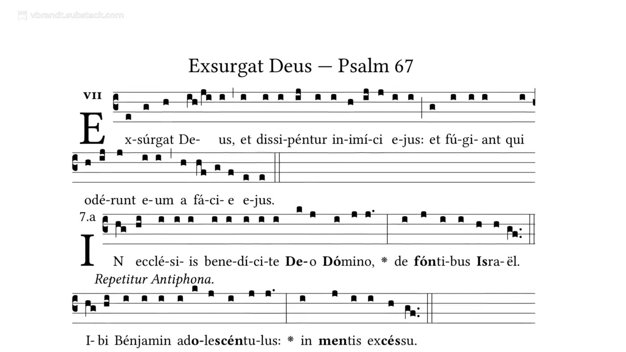 Exsurgat Deus - Holy Face Antiphon