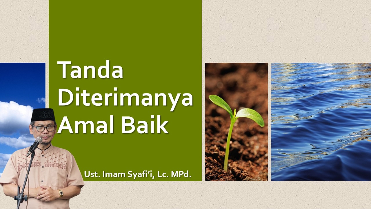 Tanda Amal Ibadah Diterima I Ust. Imam Syafi'i, Lc. MPd. #reels #pengikut #nasehat #kajianislam