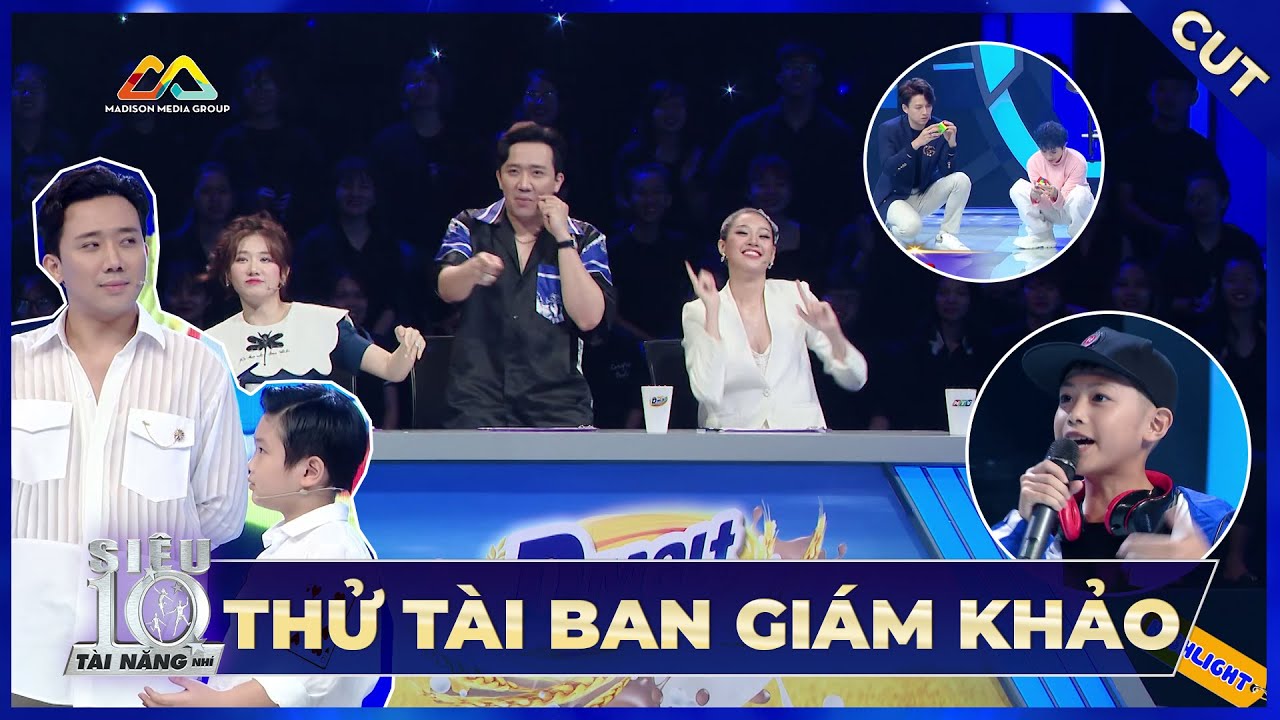Cười xỉu trước những lần Trấn Th&agrave;nh, Hari v&agrave; d&agrave;n kh&aacute;ch mời THỬ TH&Aacute;CH CH&Iacute;NH M&Igrave;NH | Si&ecirc;u T&agrave;i Năng Nh&iacute;