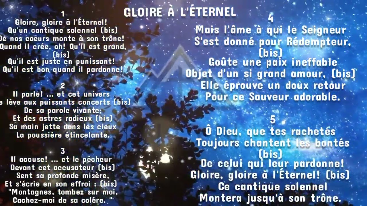 ÉCOUTE AVEC FOI : UNE BÉNÉDICTION T'ATTEND DANS CES CANTIQUES AVEC PAROLES. 🔥📖
