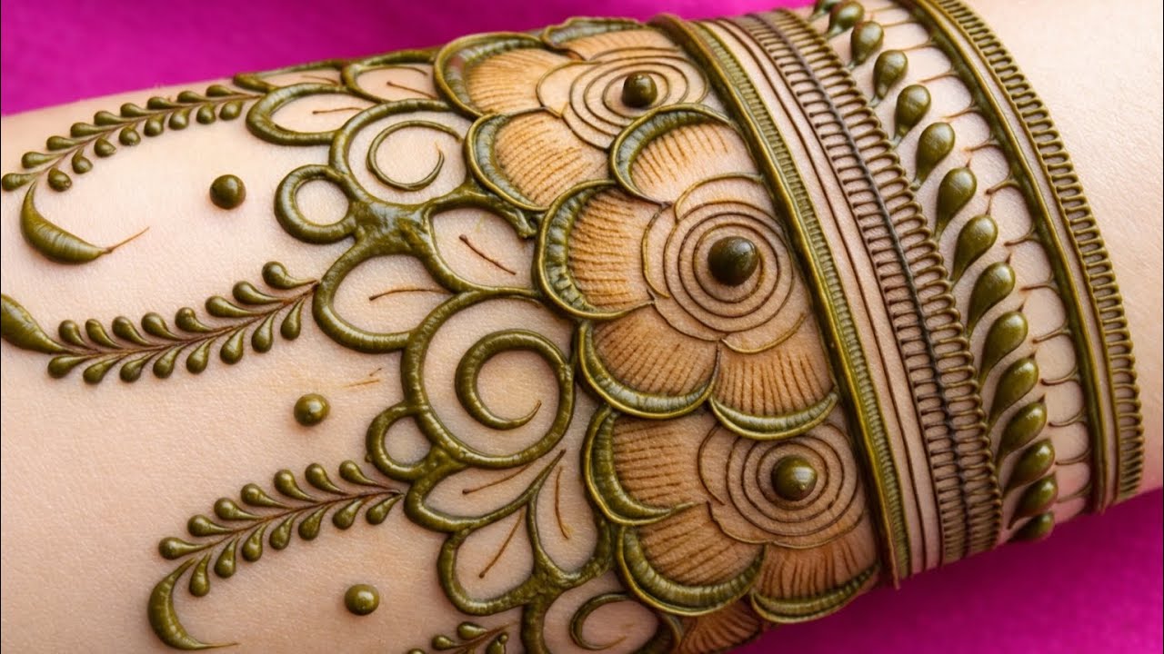 Stylish & Attractive Front Hand Mehndi Designsl mehndi designs| henna designs| simple mehndi designs