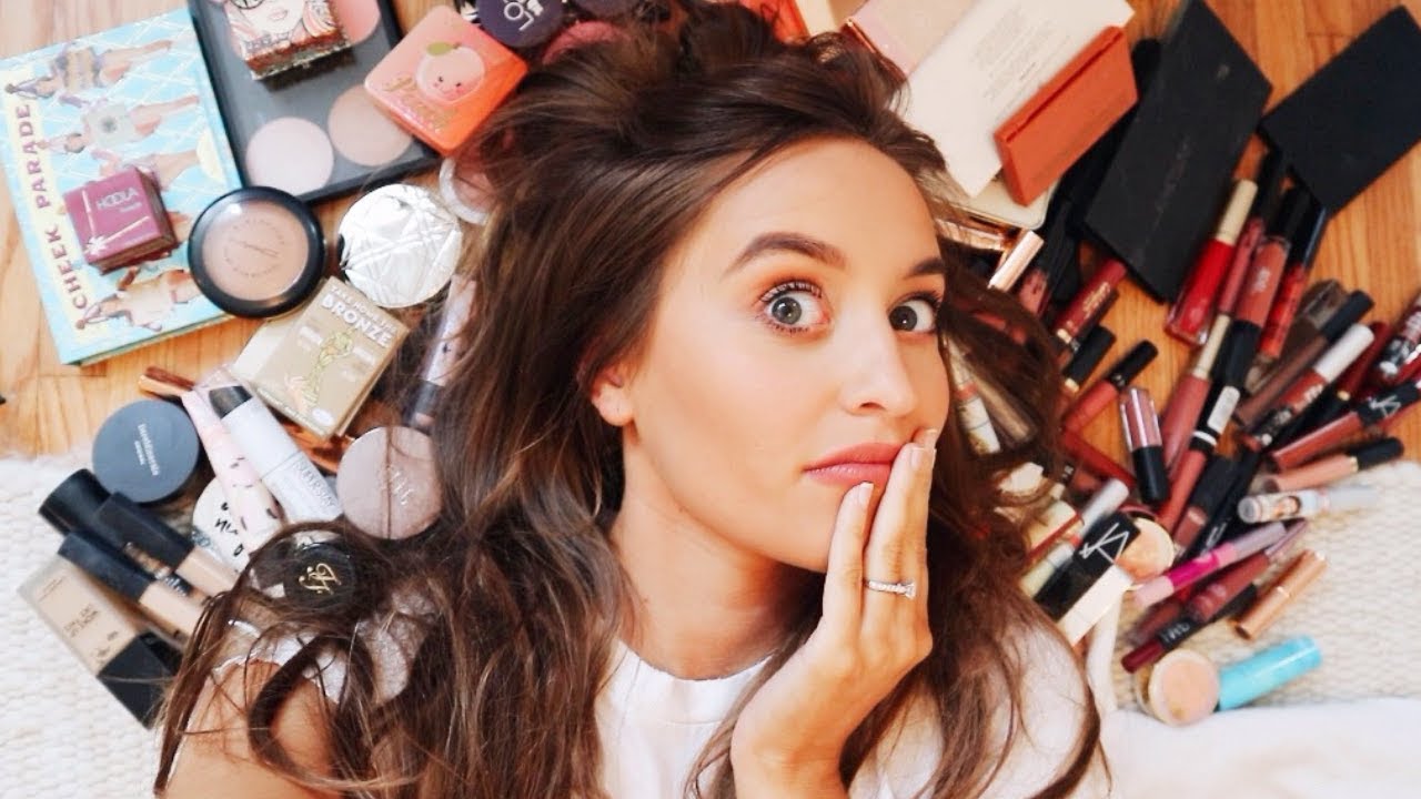 GETTING RID OF HALF MY MAKEUP
