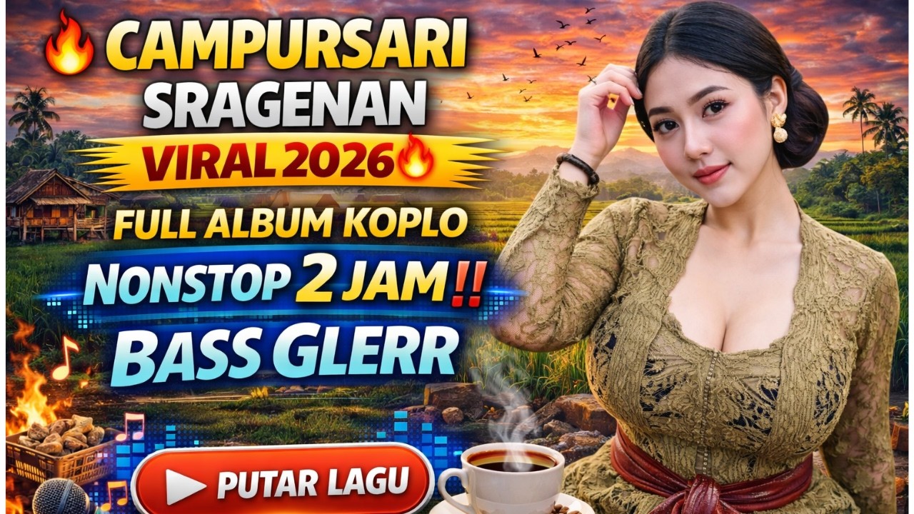 CAMPURSARI SRAGENAN VIRAL 2026 🔥 FULL ALBUM KOPLO NONSTOP 2 JAM‼️ BASS GLERR
