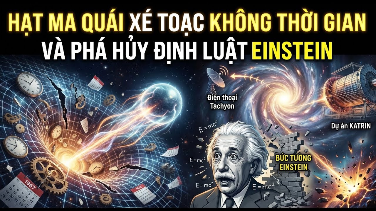 Hạt Tachyons: Bóng Ma Vũ Trụ Di Chuyển Nhanh Hơn Ánh Sáng Đã Được Tìm Thấy?