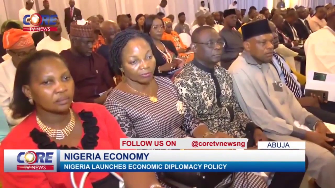 NIGERIA LAUNCHES ECONOMIC DIPLOMACY POLICY...watch & share...!