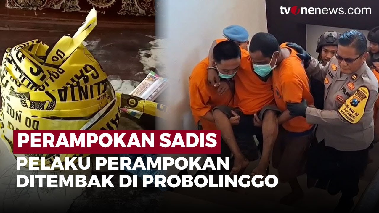 Pelaku Perampokan Probolinngo Dilumpuhkan dengan Timah Panas | OneNews Update