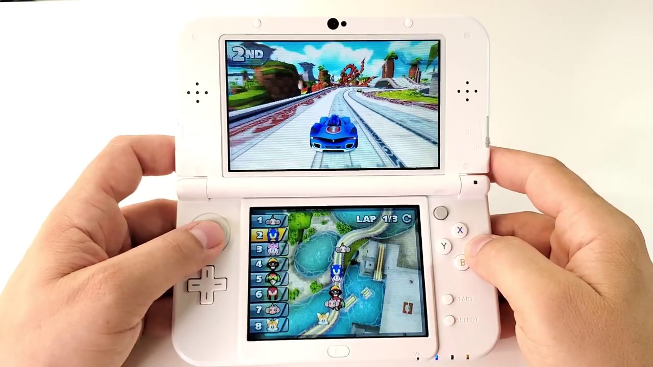 Sonic & All-Stars Racing Transformed | The New Nintendo 3DSXL gameplay