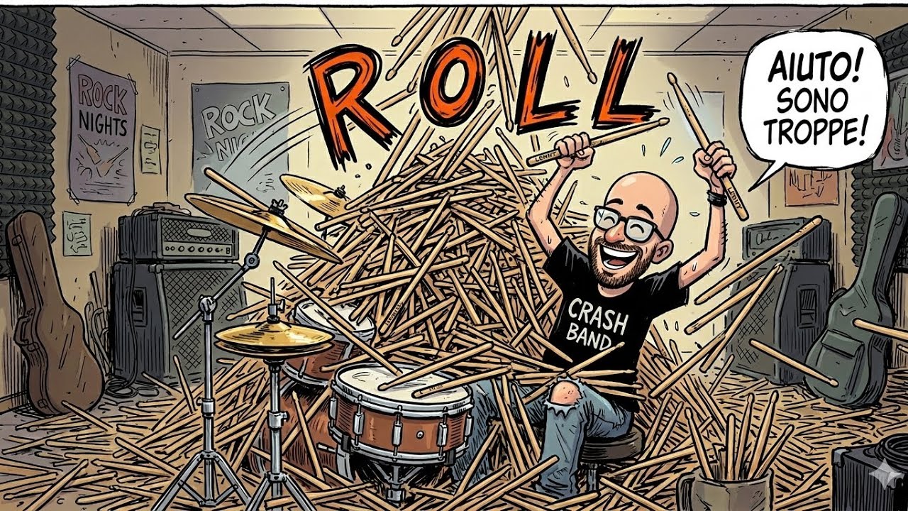 Roll Drumsticks — барабанные палочки на заказ.