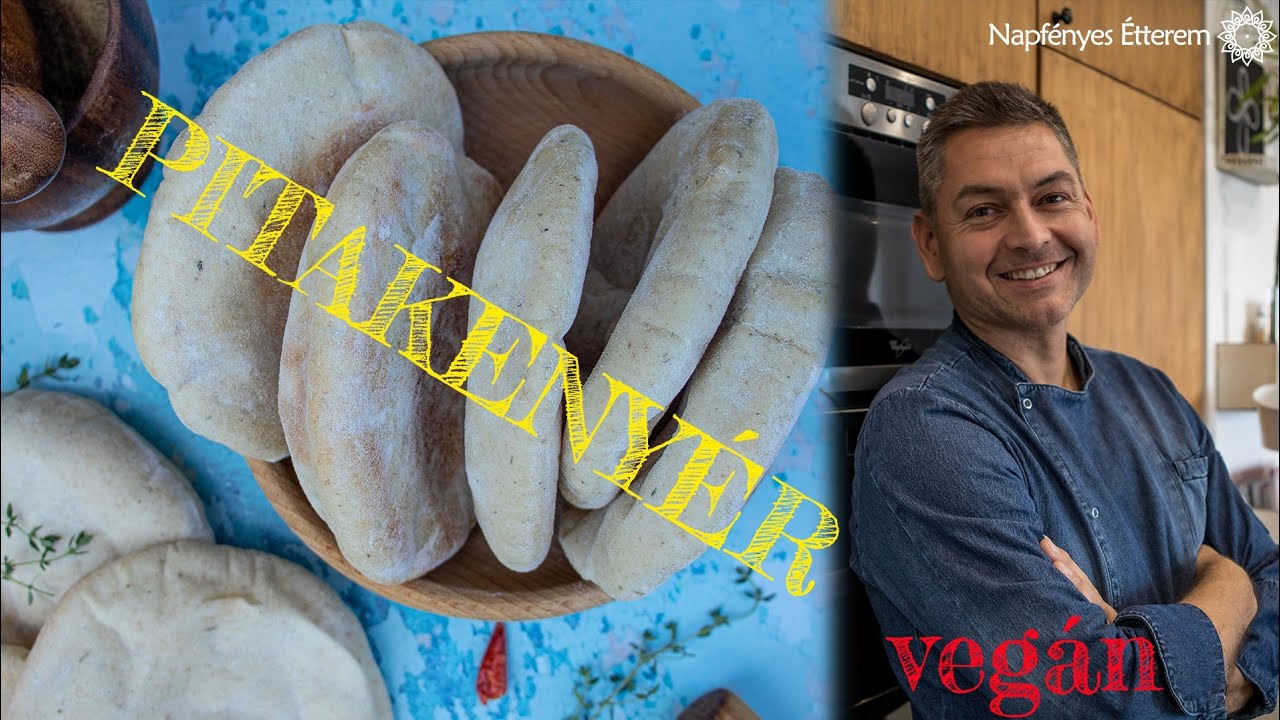 Pitakészítés egyszerűen, házilag (vegán)