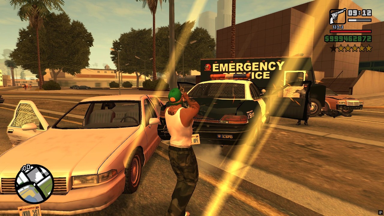 GTA San Andreas - Verona Beach Shootout + Six Star Escape