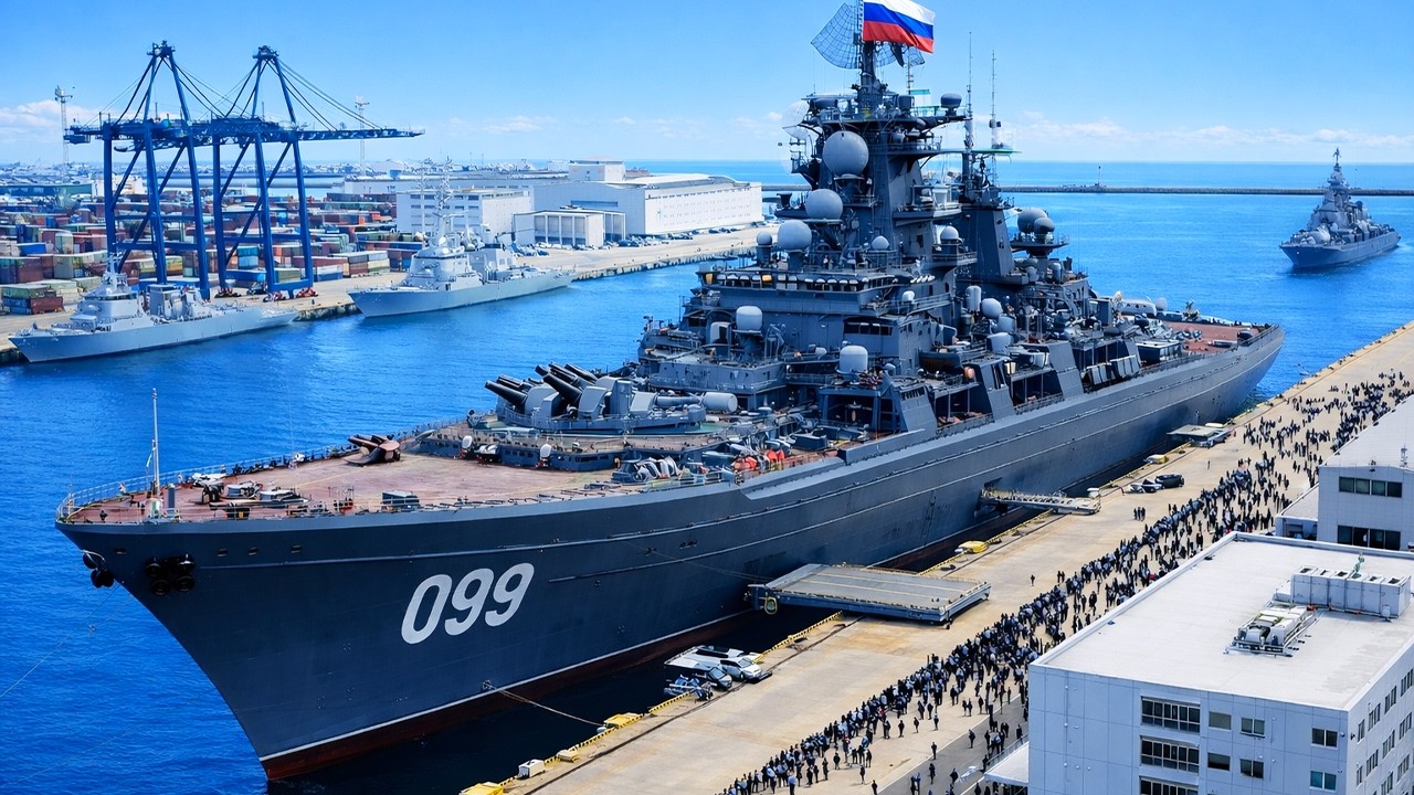 Peter el Grande está de vuelta: el crucero nuclear de 28.000 toneladas