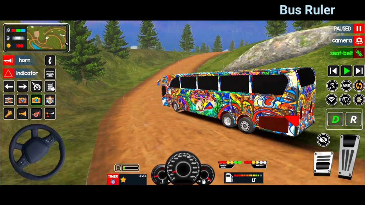 Offroading Bus Game - Android Bus Simulator | Coach Bus Simulator India New Update Gameplay 2026