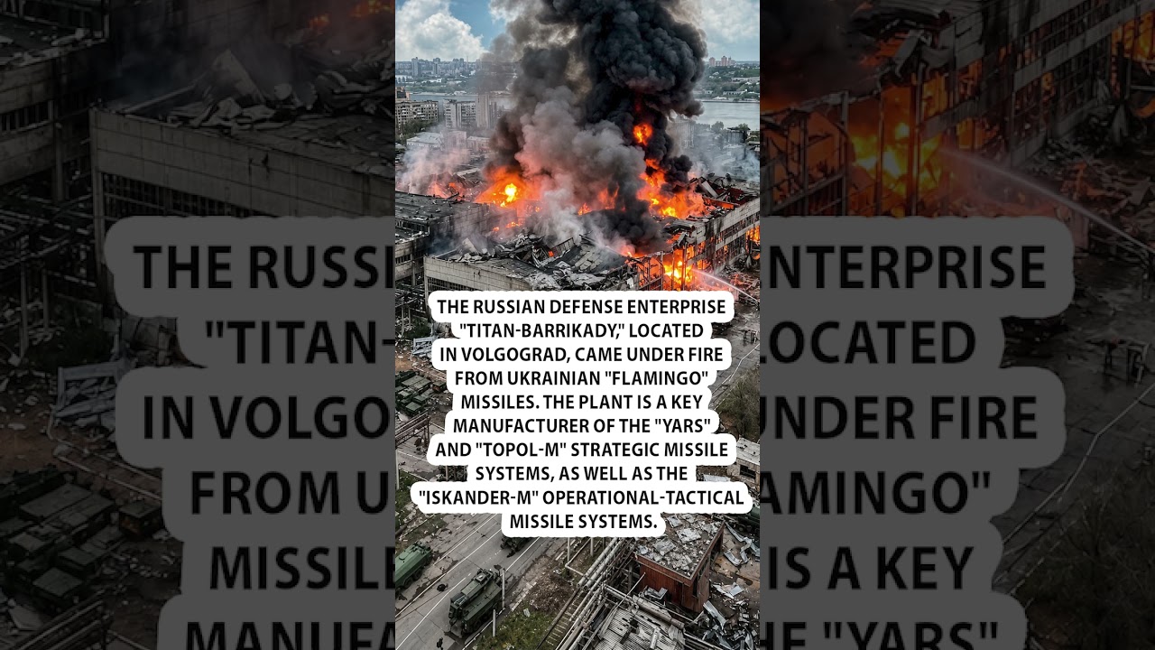 🔥UKRAINE DESTROYS major Russian missile factory! #shorts