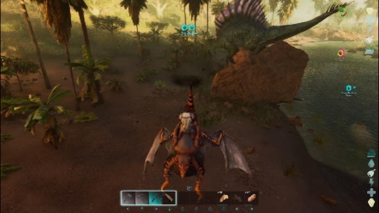 Ark The Island Day 8 (Taming A Suitable Substitute)