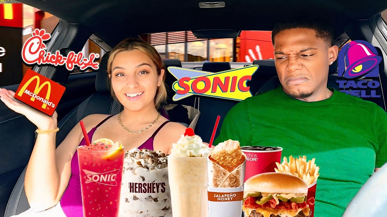 ПРОБУЕМ НОВЫЕ БЛЮДА ИЗ ЛЕТНЕГО МЕНЮ ФАСТ-ФУДА *Забавно, черт возьми*