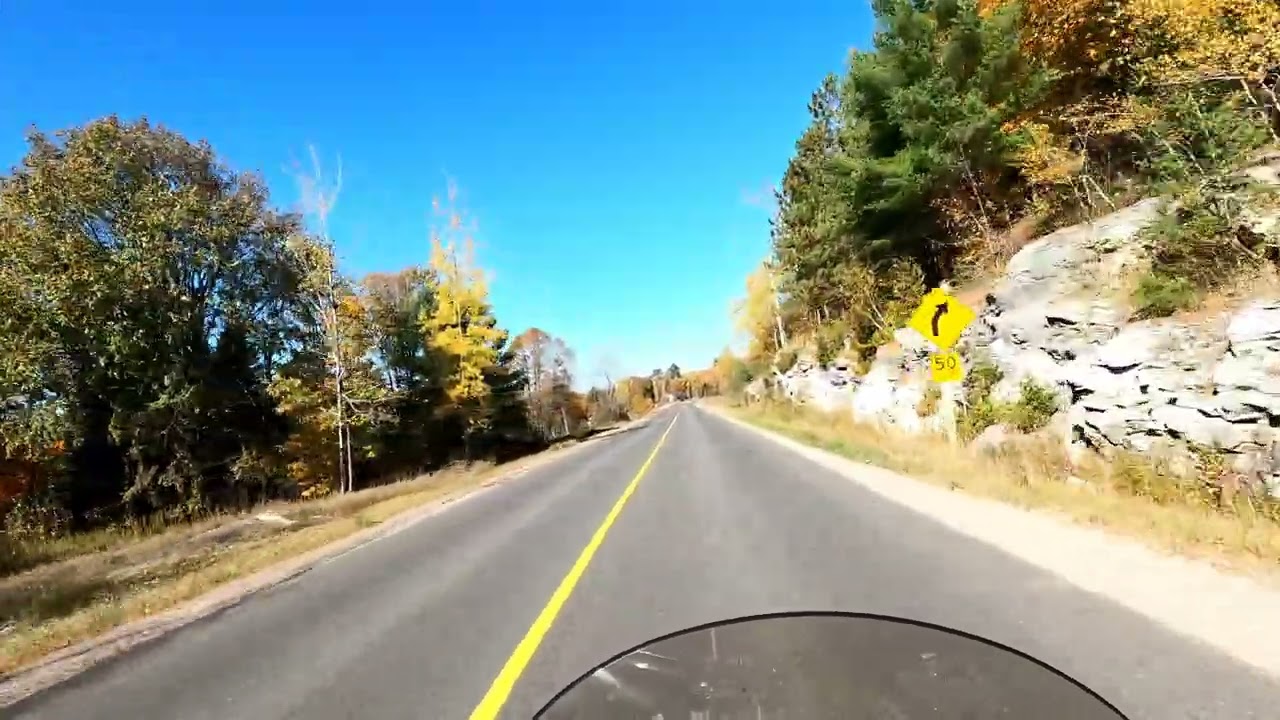 Motorcycle Riding Ontario Kawarthas 507 Highway