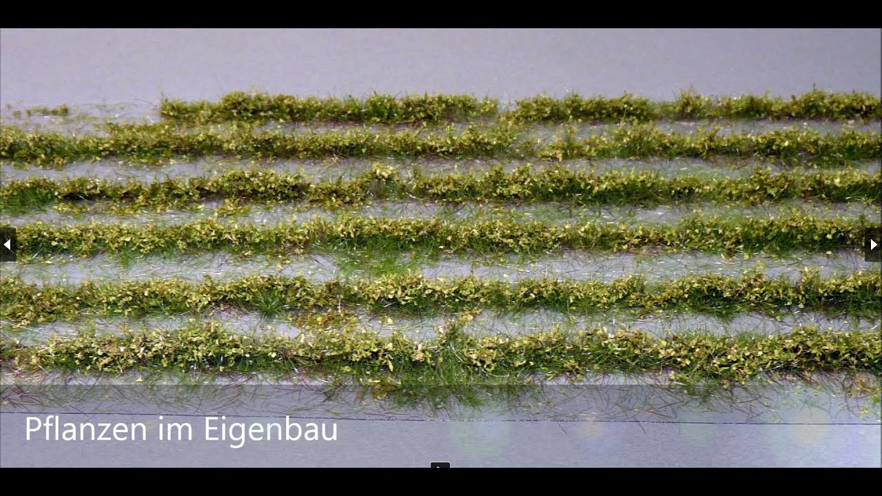 Pflanzen für den Modellbau im Eigenbau