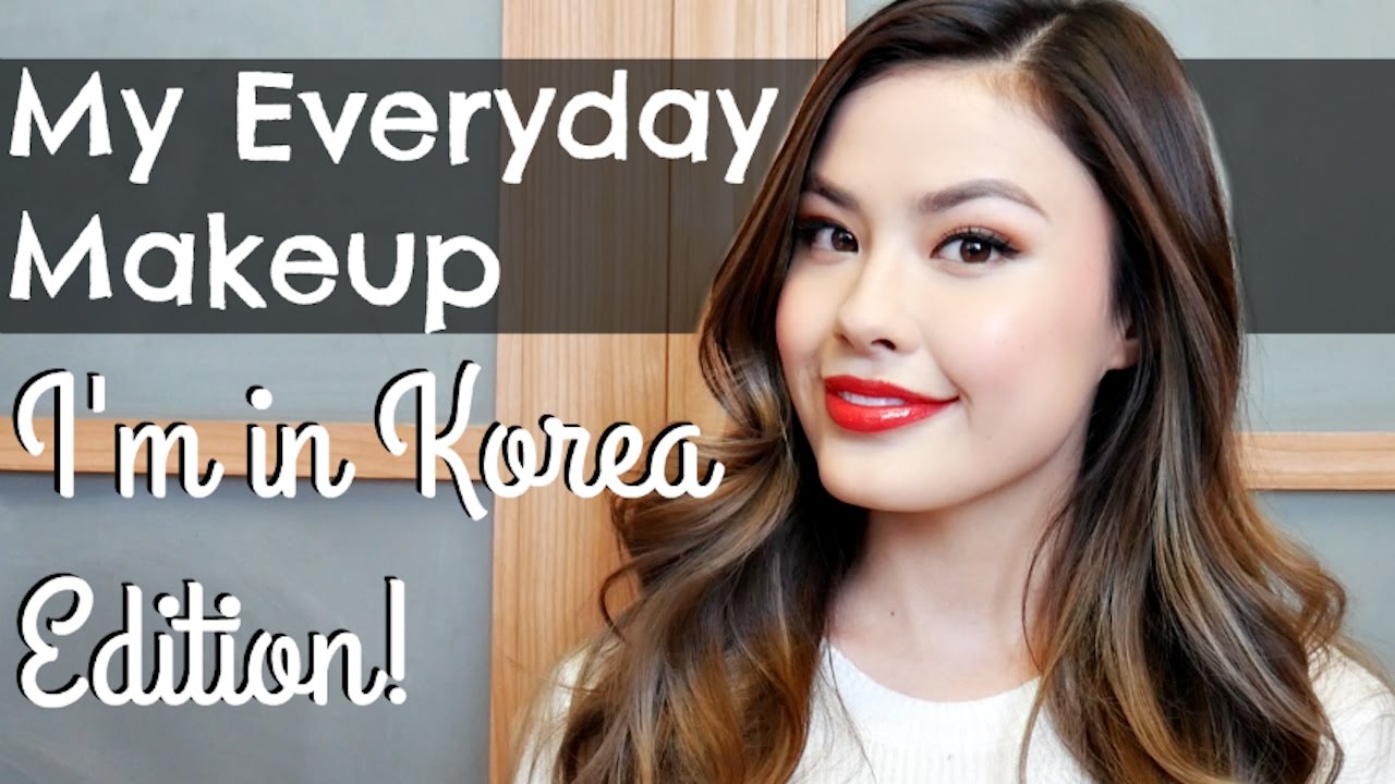 Get Ready with Me in Seoul, Korea! My Everyday Makeup Routine When I Travel