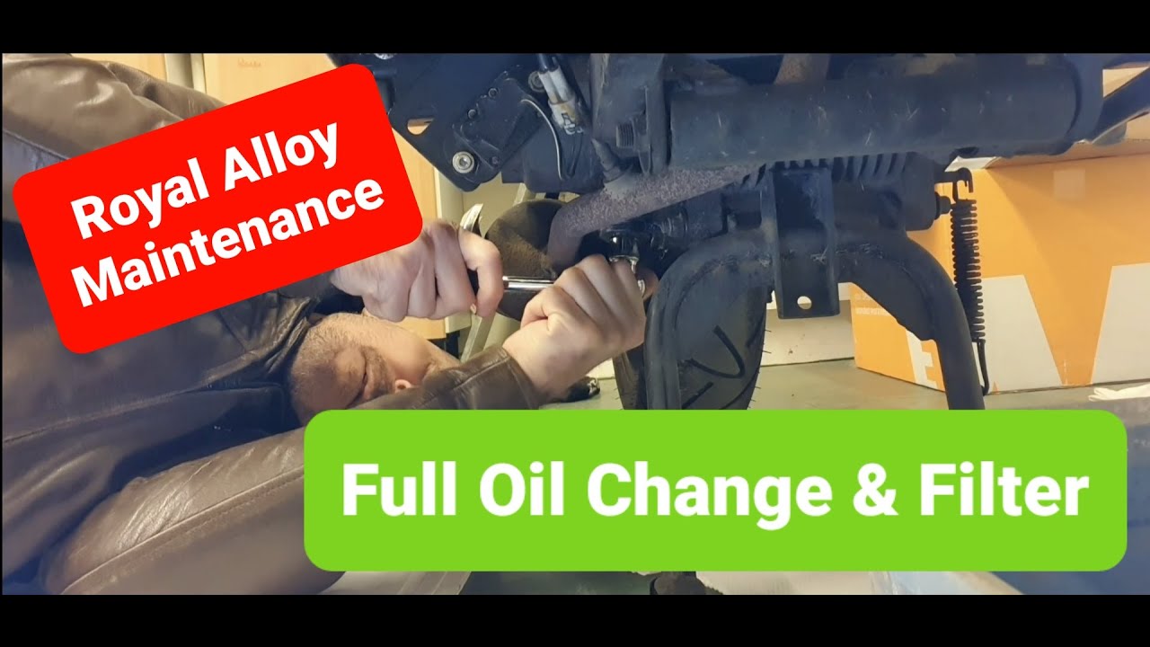 Full Oil Change & Oil Filter Royal Alloy GT125