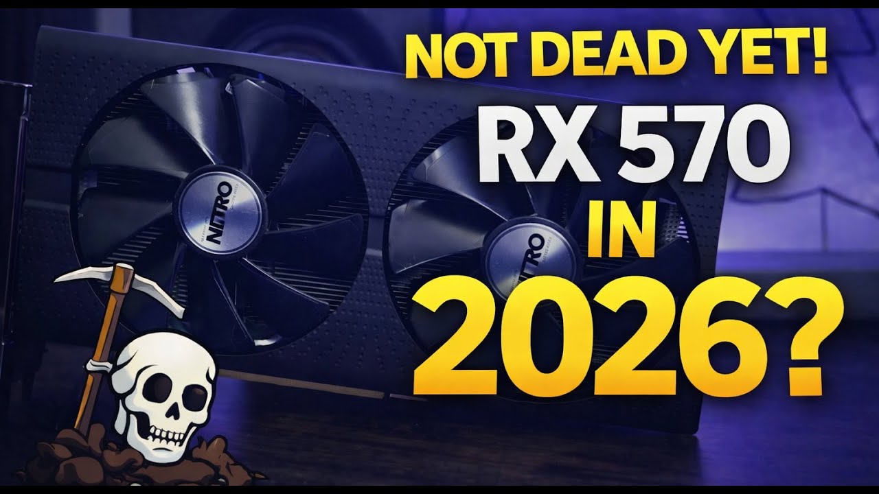 AMD Radeon RX 570 4GB in 2025 | Can It Still Handle 1080p Gaming? (Benchmarks & Tests)