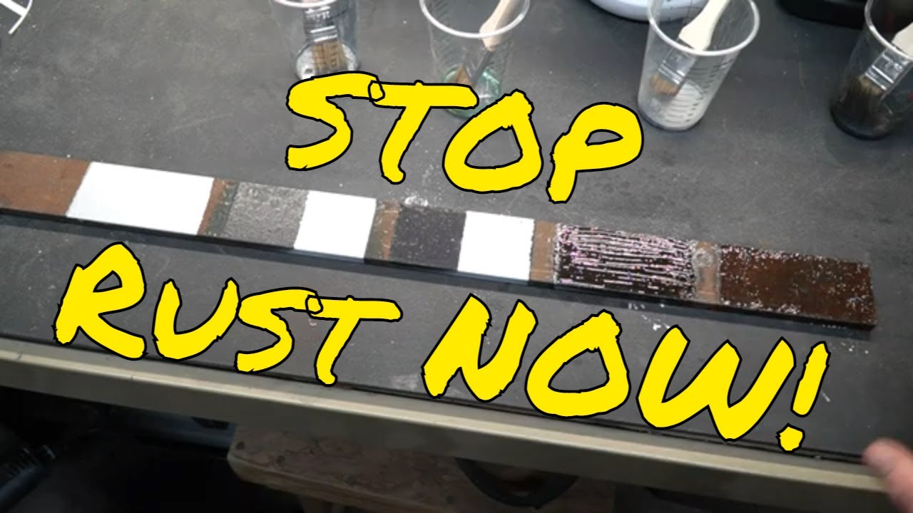 Stopping Rust with Ospho, Corroseal, Eastwood Encapsulator Platinum, NHOU and Fluid Film! PART 1