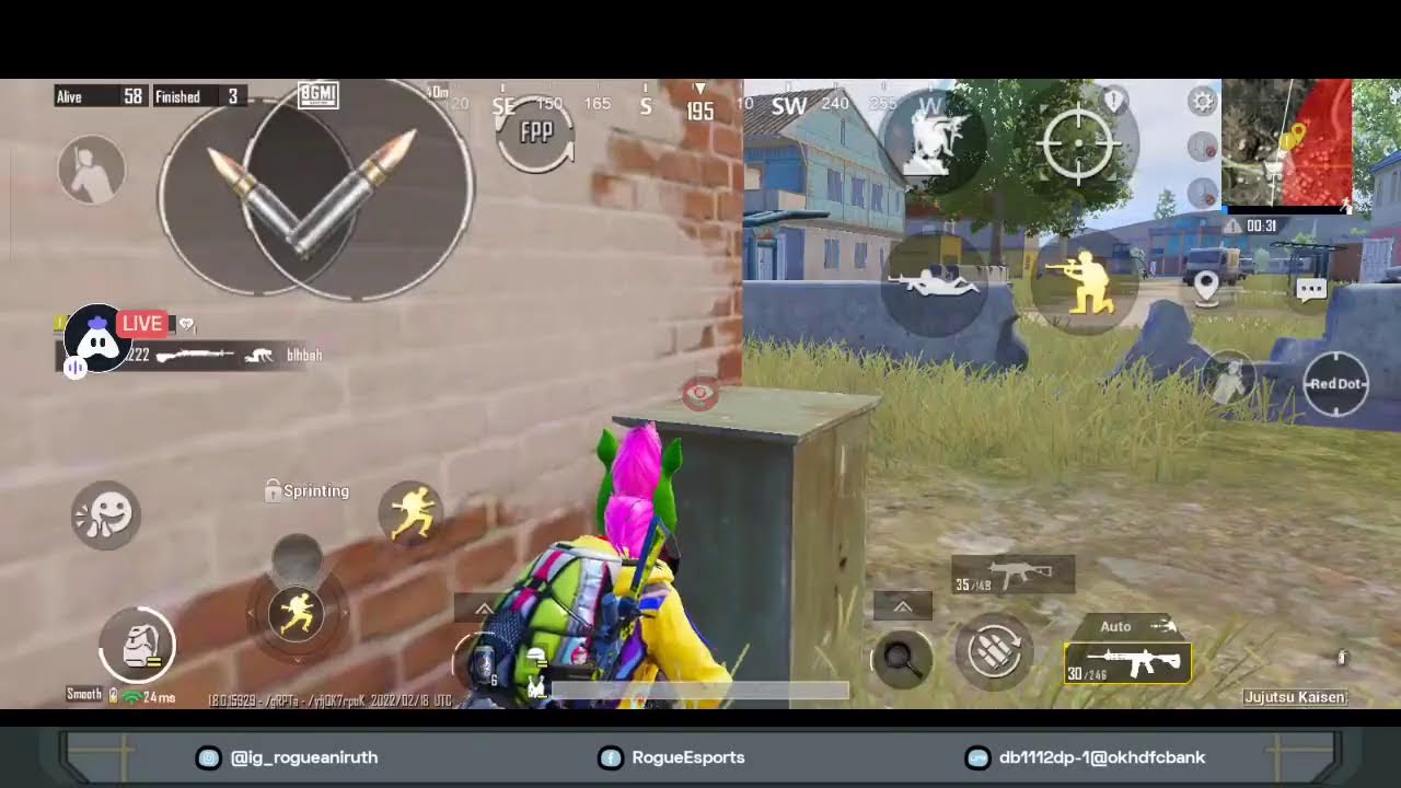 Solo Vs Squad🔥💫 / #RogueEsports / #BGMI Live💥✨