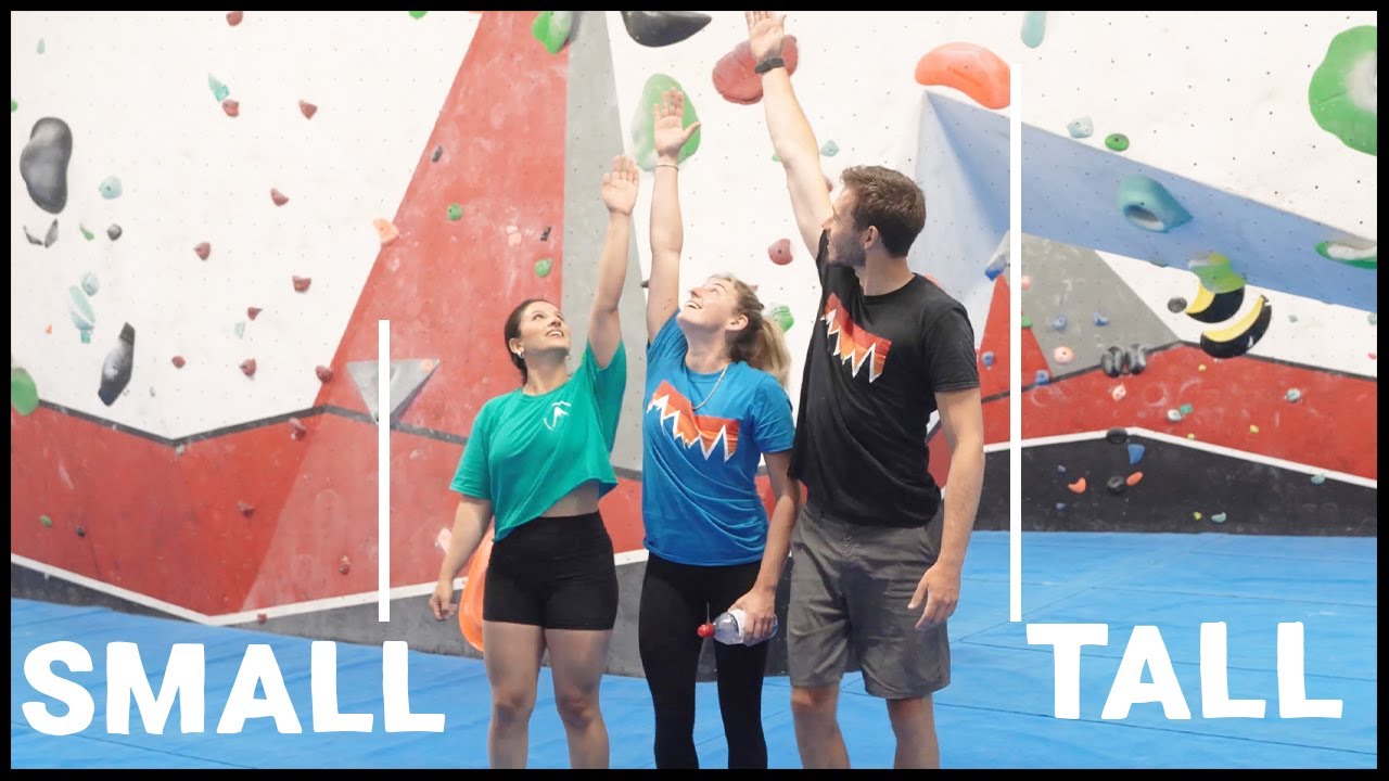 Small VS Tall bouldering session | Psychi