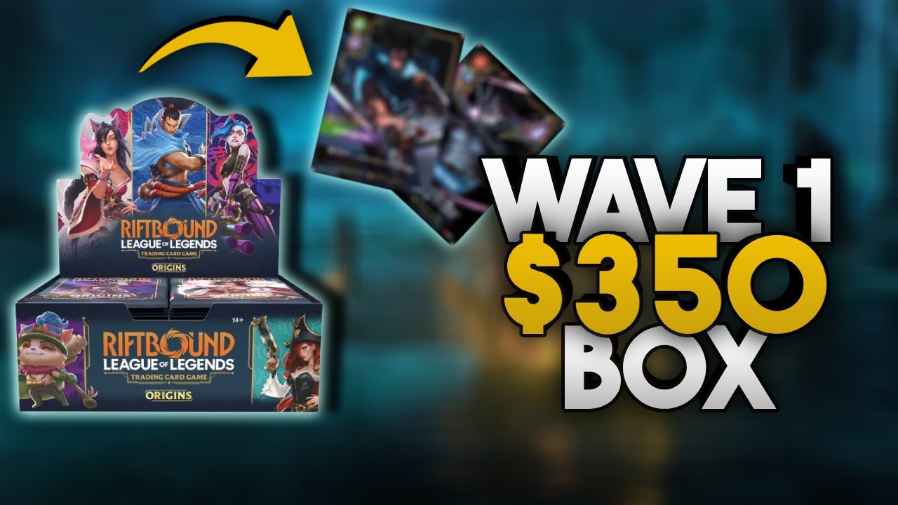 $350 Riftbound Booster Box Opening (Wave 1 Is Almost Gone)