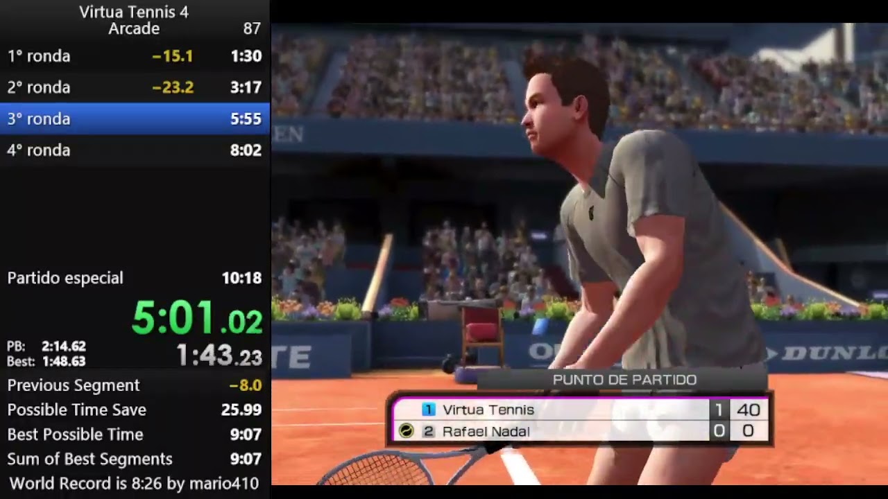 Virtua Tennis 4 Arcade (10:00)