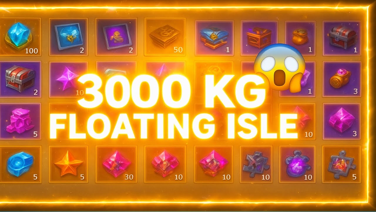 FLOATING ISLE ☺️ NOV 11 CASTLE CLASH 
