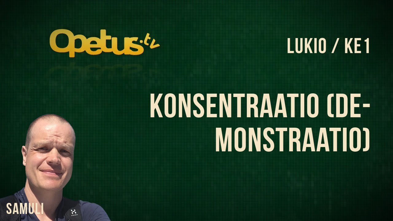 Konsentraatio (demonstraatio)
