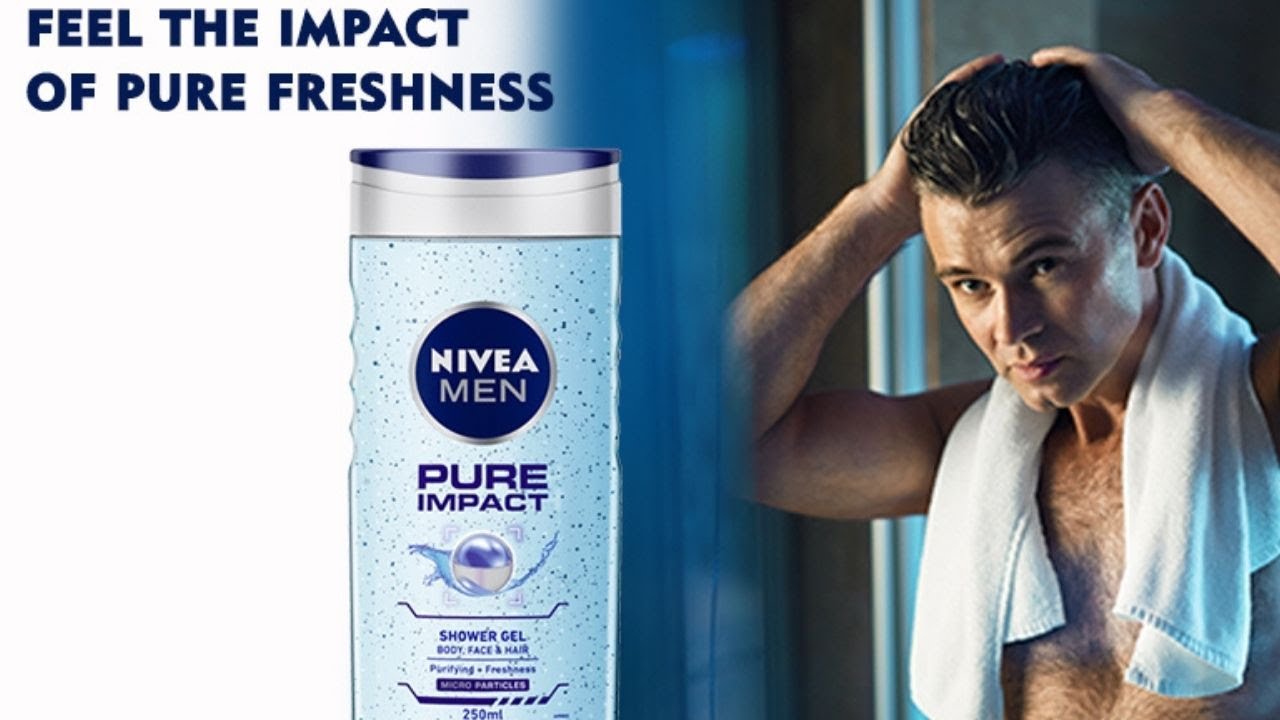 NIVEA Men Pure Impact Body Wash